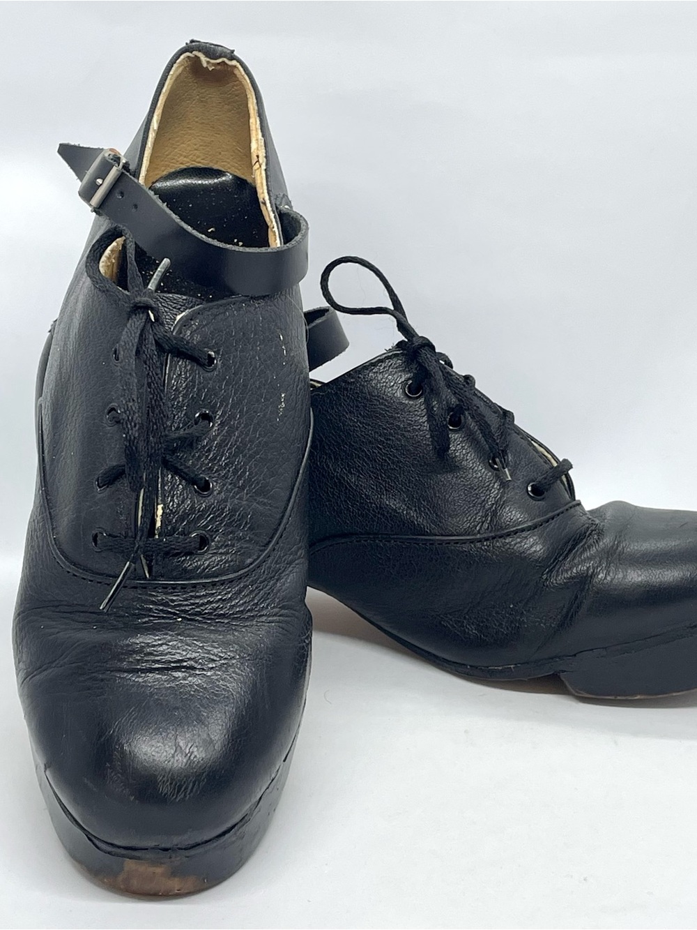 Rutherford Products Leather Irish Dance Hard Jig Heavy Shoes Size UK 1 Irelandy